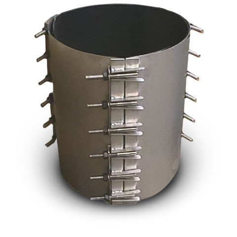Metal pipe repair clamp discount